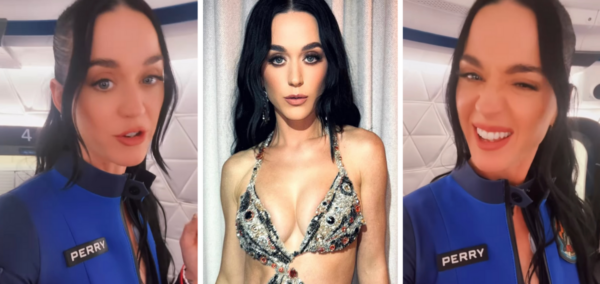 Katy Perry ahead of trip to space