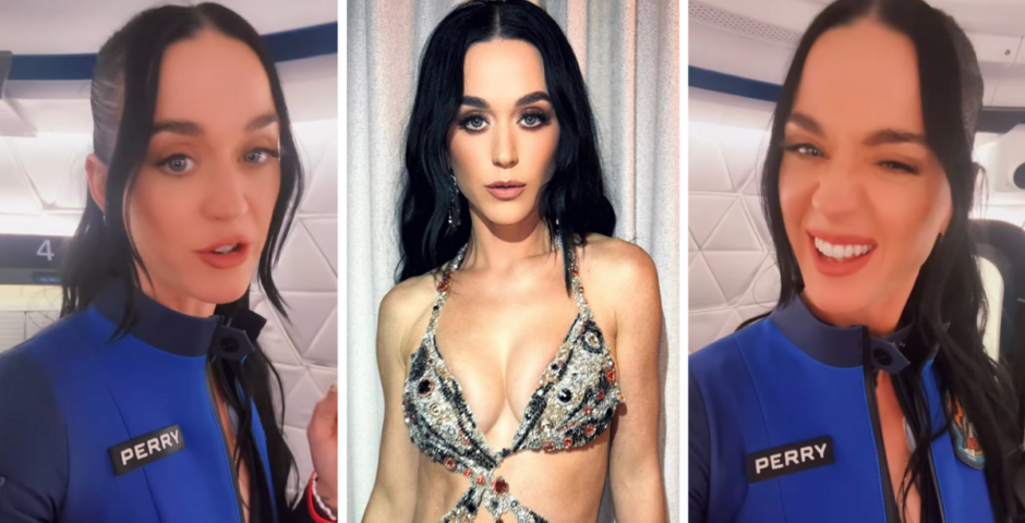 Katy Perry ahead of trip to space