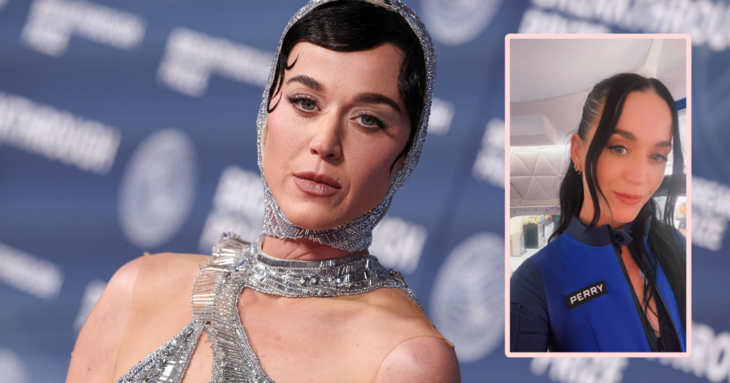 Watch the live stream video as Katy Perry goes into space