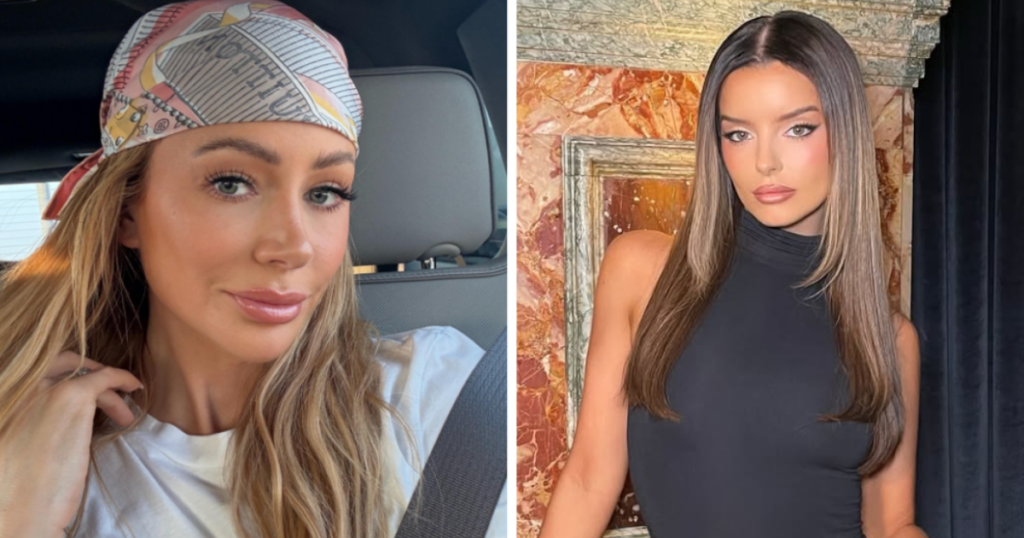 Love Island stars Olivia Attwood and Maura Higgins