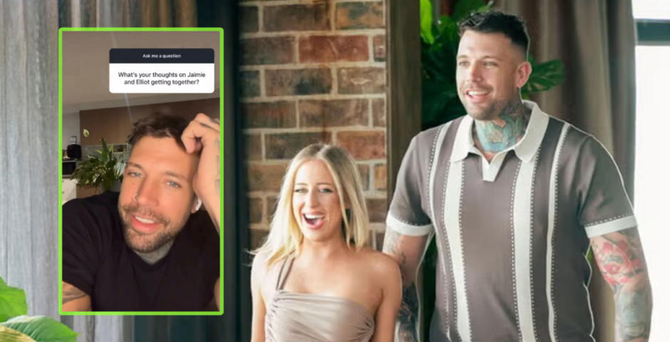 Dave dragging Jamie for sleeping with three people in MAFS Australia 2025 cast