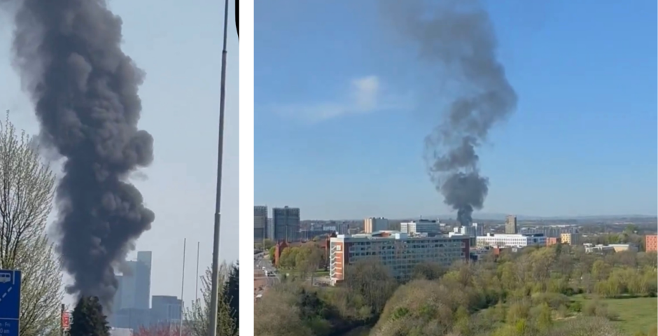 fire manchester