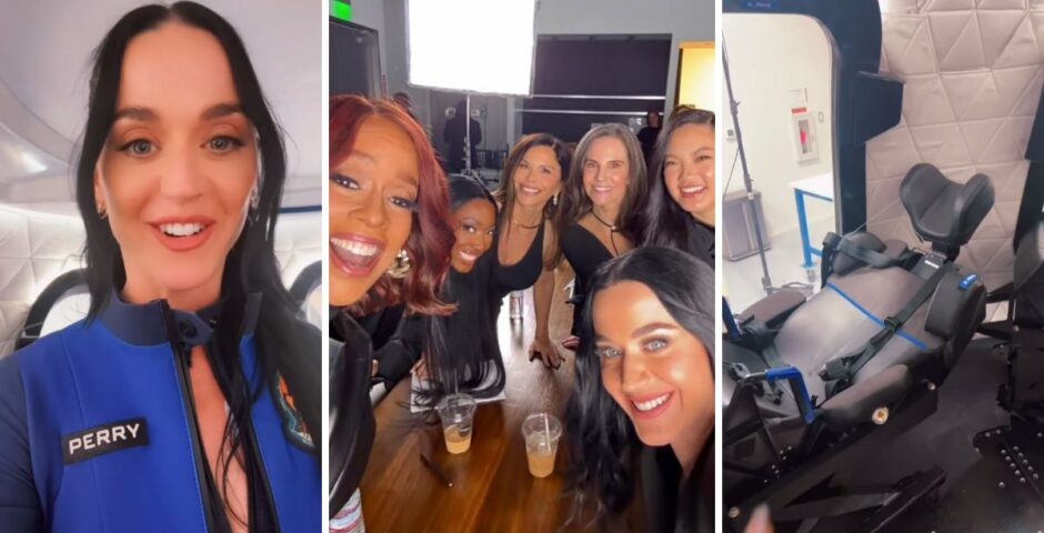 katy perry space real reason why blue origin