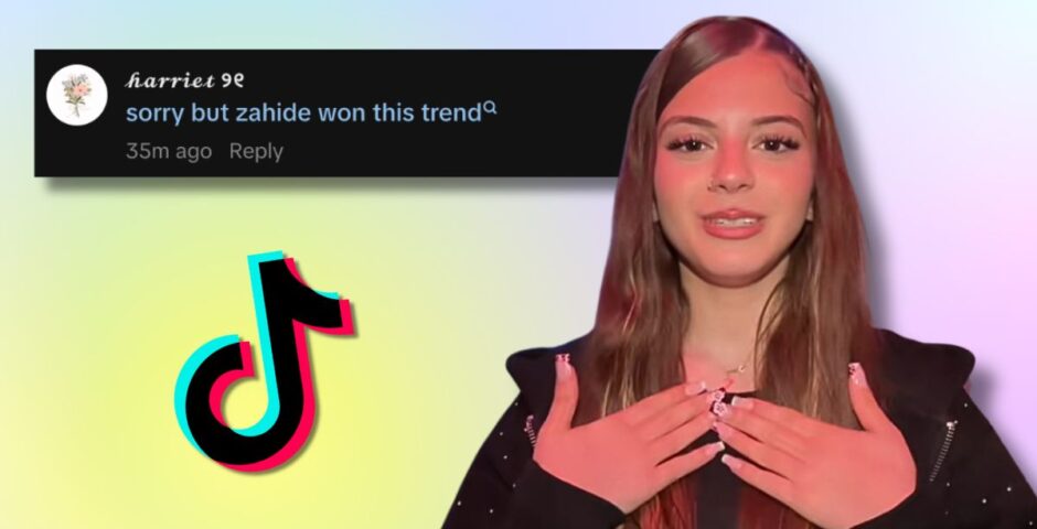 Zahide won this trend meaning