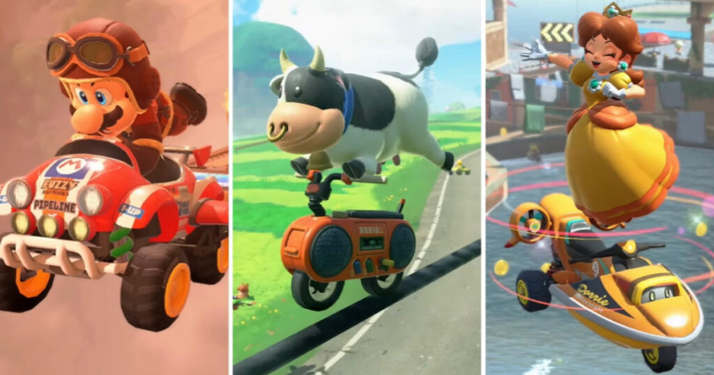 Mario Kart World characters