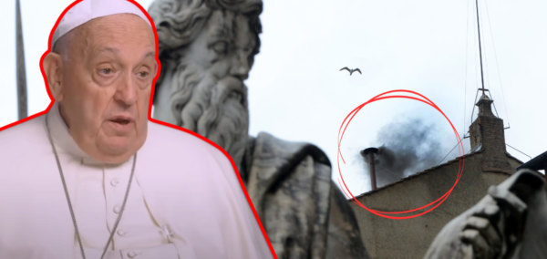 What does the smoke mean at the Conclave