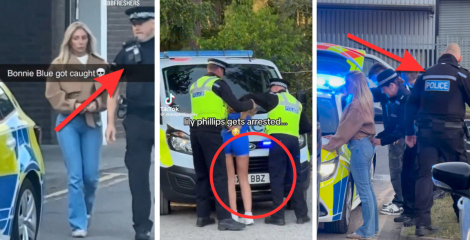 Bonnie Blue and Lily Phillips arrested