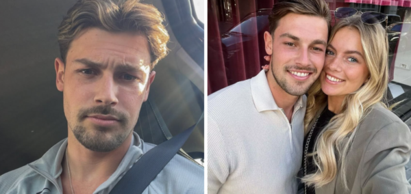 Love Island couple Andrew Le Page and Tasha Ghouri