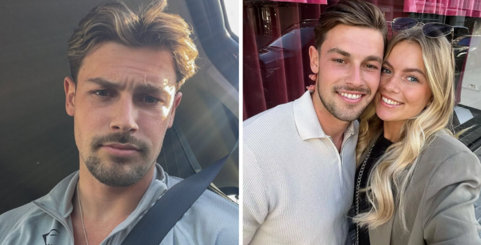 Love Island couple Andrew Le Page and Tasha Ghouri