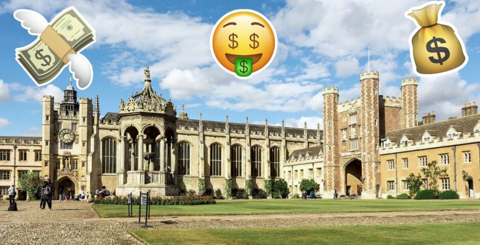sunday times rich list 40 under 40 universities uk universities oxbridge russell group unis 2025 trinity college cambridge