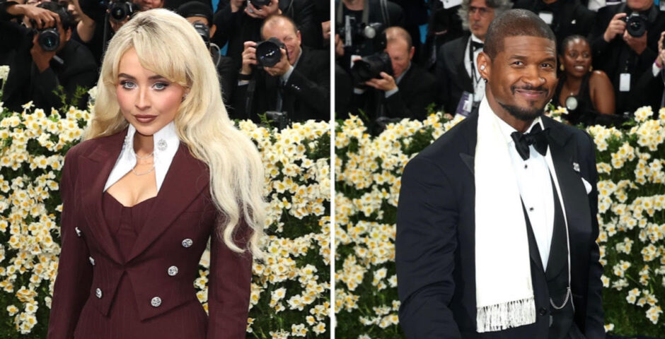 Usher Sabrina Carpenter Met Gala