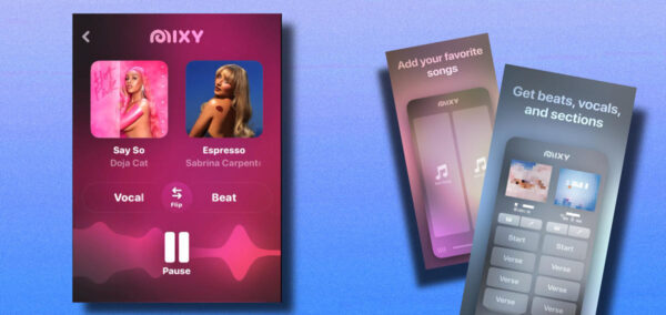 Mixy song mashup app
