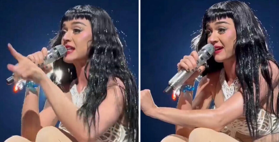 Katy Perry removed fan