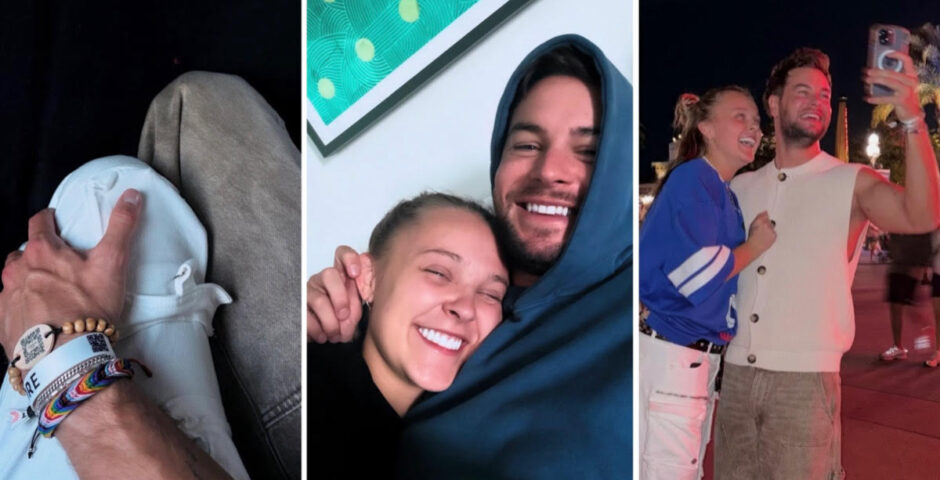 JoJo Siwa Chris Hughes kiss