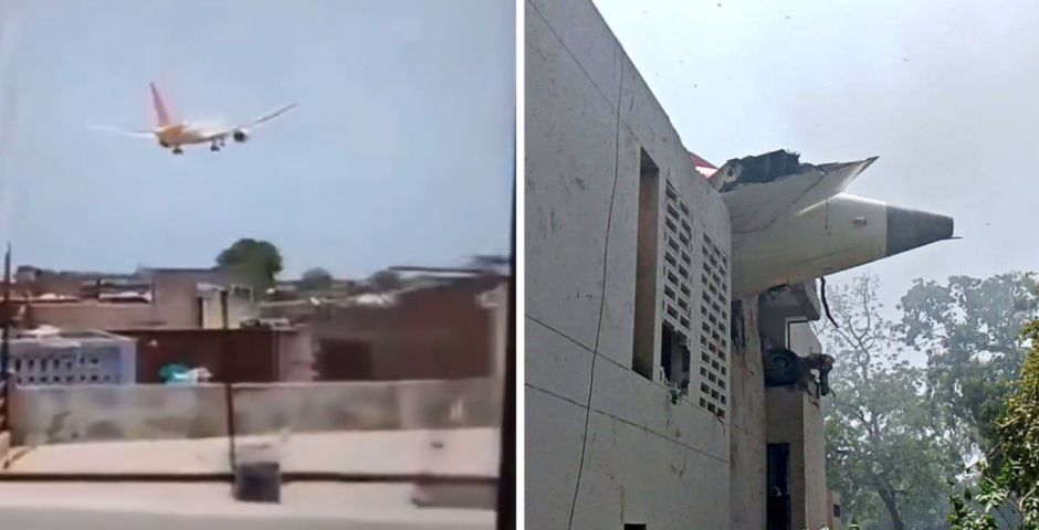 Air India plane crash mayday call