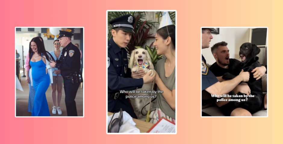 taken by police tiktok trend