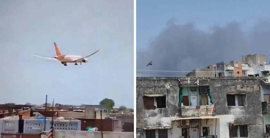 Air India plane crash first eyewitness