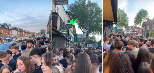 Birmingham Circo queue