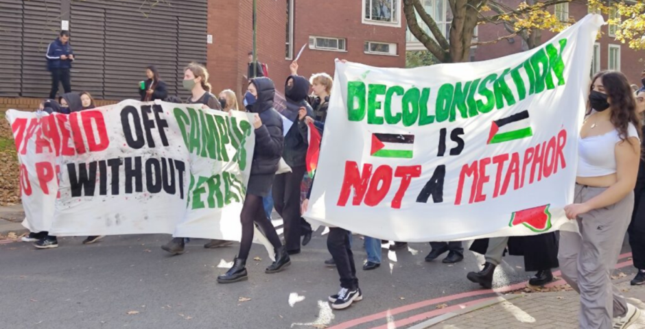 student protests ban