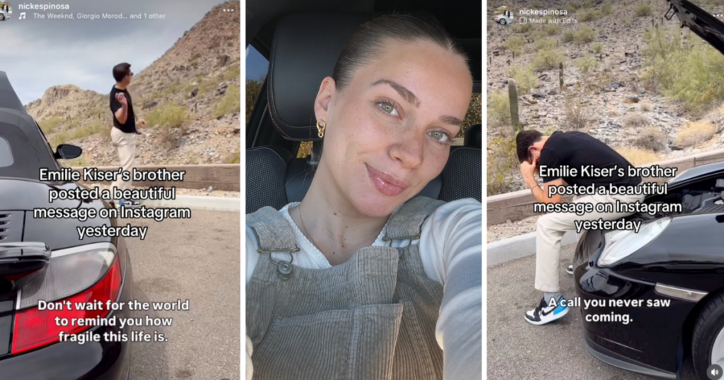 Brother of Emilie Kiser posts and deletes video