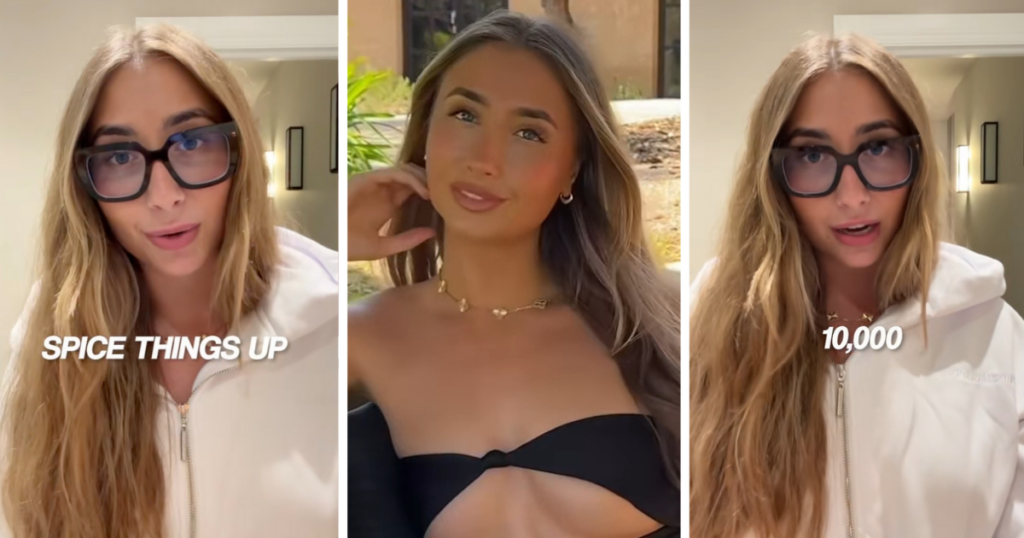 Lily Phillips week of viral challenges