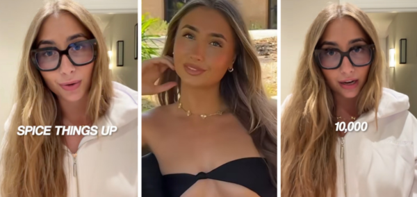 Lily Phillips week of viral challenges