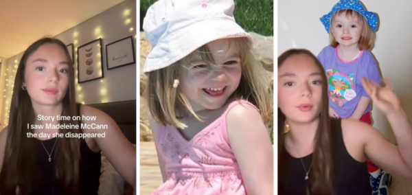 TikToker tells story of Madeleine McCann