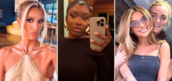 selling sunset cast members - emma, chelsea, and chrishell plus g