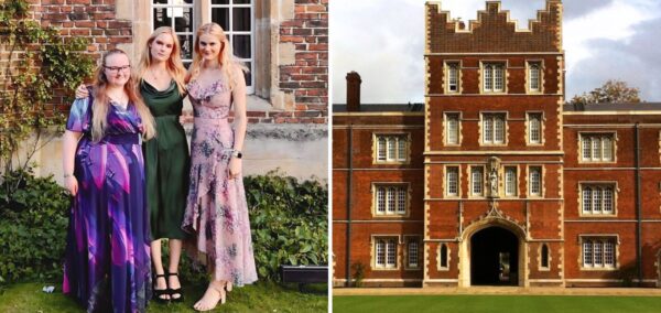 complete uni guide for 2026. this is me at a university of cambridge ball, plus a pic of jesus college