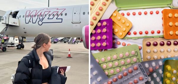 chess by a plane, also some generic stock image of the contraceptive pill