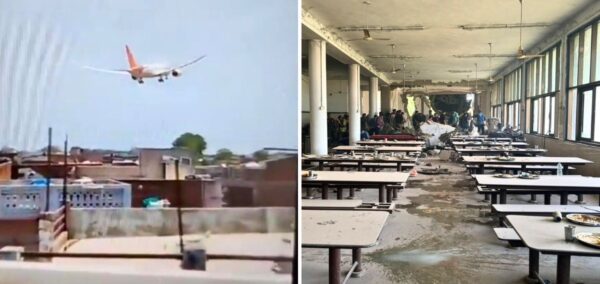 the air india plane and the medical college it crashed into
