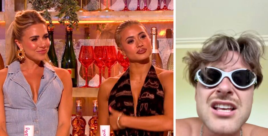 love island kaz, gabby and casey