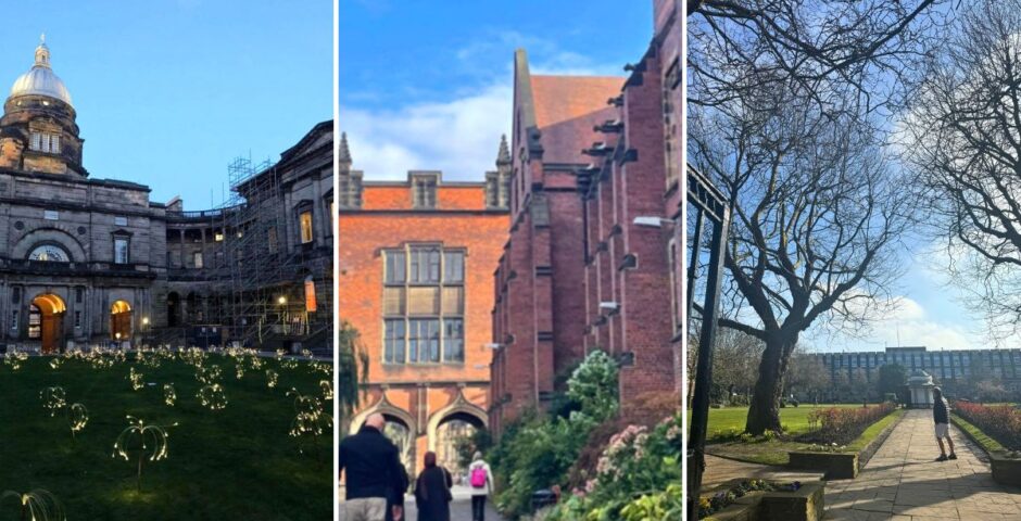 university of edinburgh newcastle university and the university of liverpool