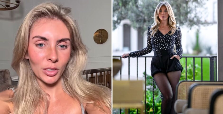 the onlyfans content creator bonnie blue although she's been banned now so i don't know if i can still call her that