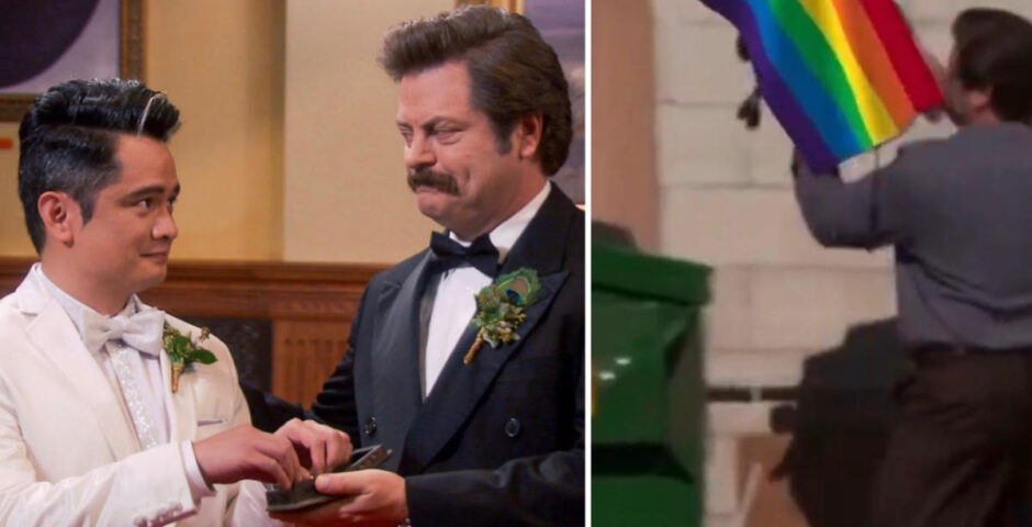 Nick Offerman pride response