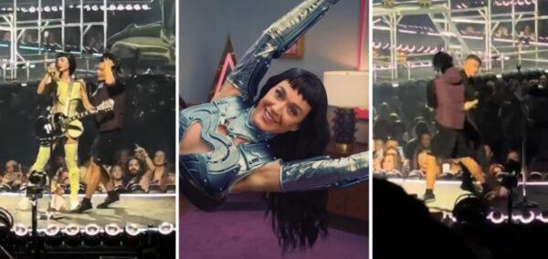 Katy Perry stage invader