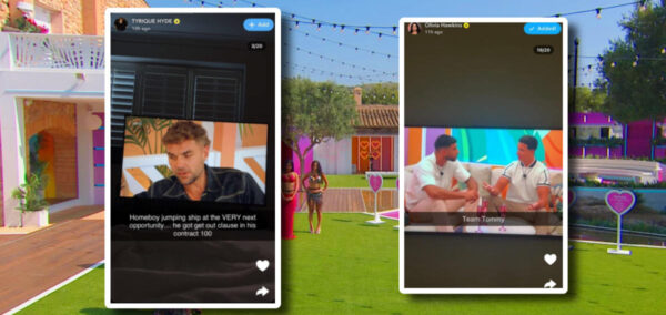 Love Island 2025 Snapchat