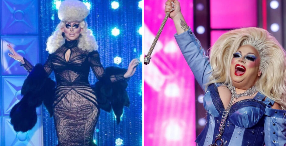 Ginger Minj Trixie Mattel drag race