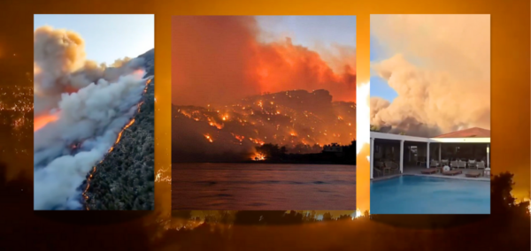 Crete Wildfires