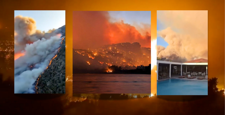 Crete Wildfires