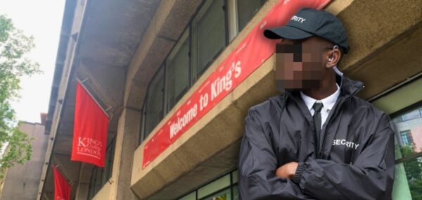 King's College London security spend