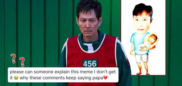 Squid Game papa meme explained