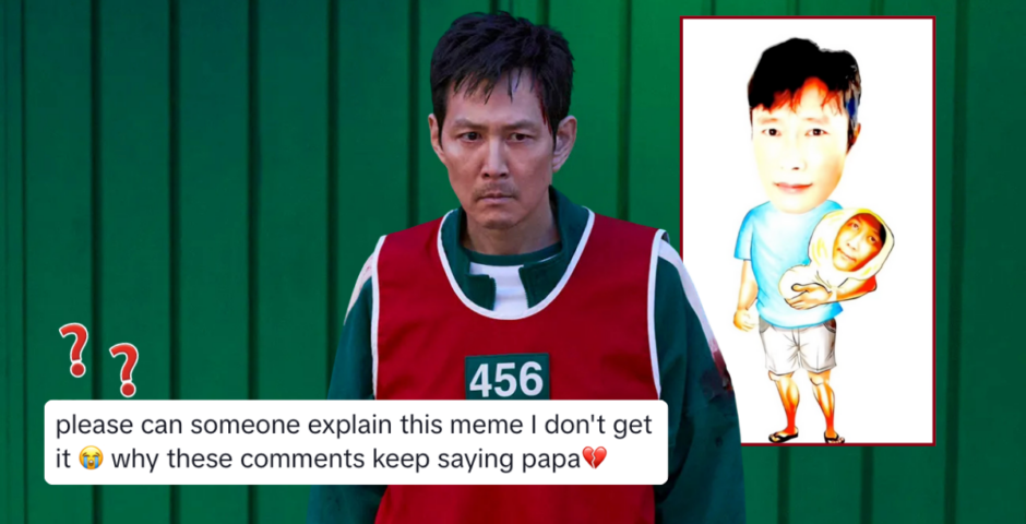 Squid Game papa meme explained