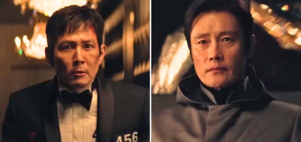 gi-hun and the front man in season three of netflix's squid game