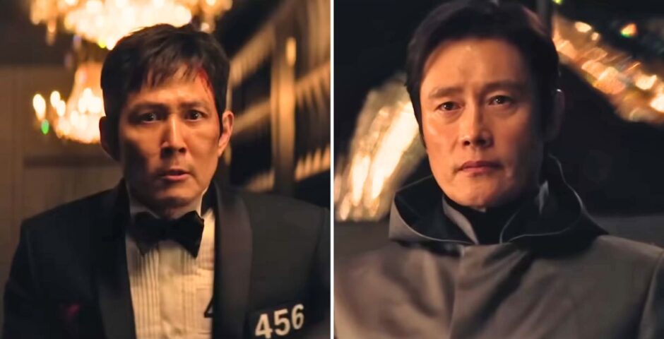 gi-hun and the front man in season three of netflix's squid game