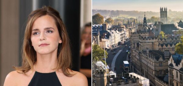emma watson at a generic picture of oxford