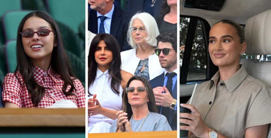 wimbledon 2025 celebrities