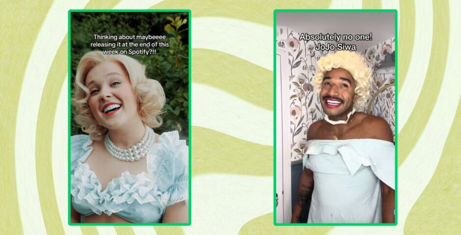 jojo siwa bette davis eyes reactions