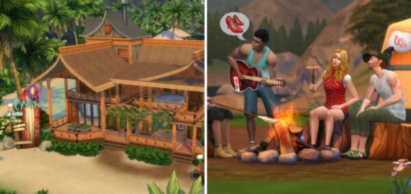 The Sims 4 vacation leak