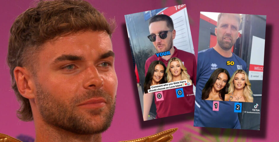Harry Love Island football mates